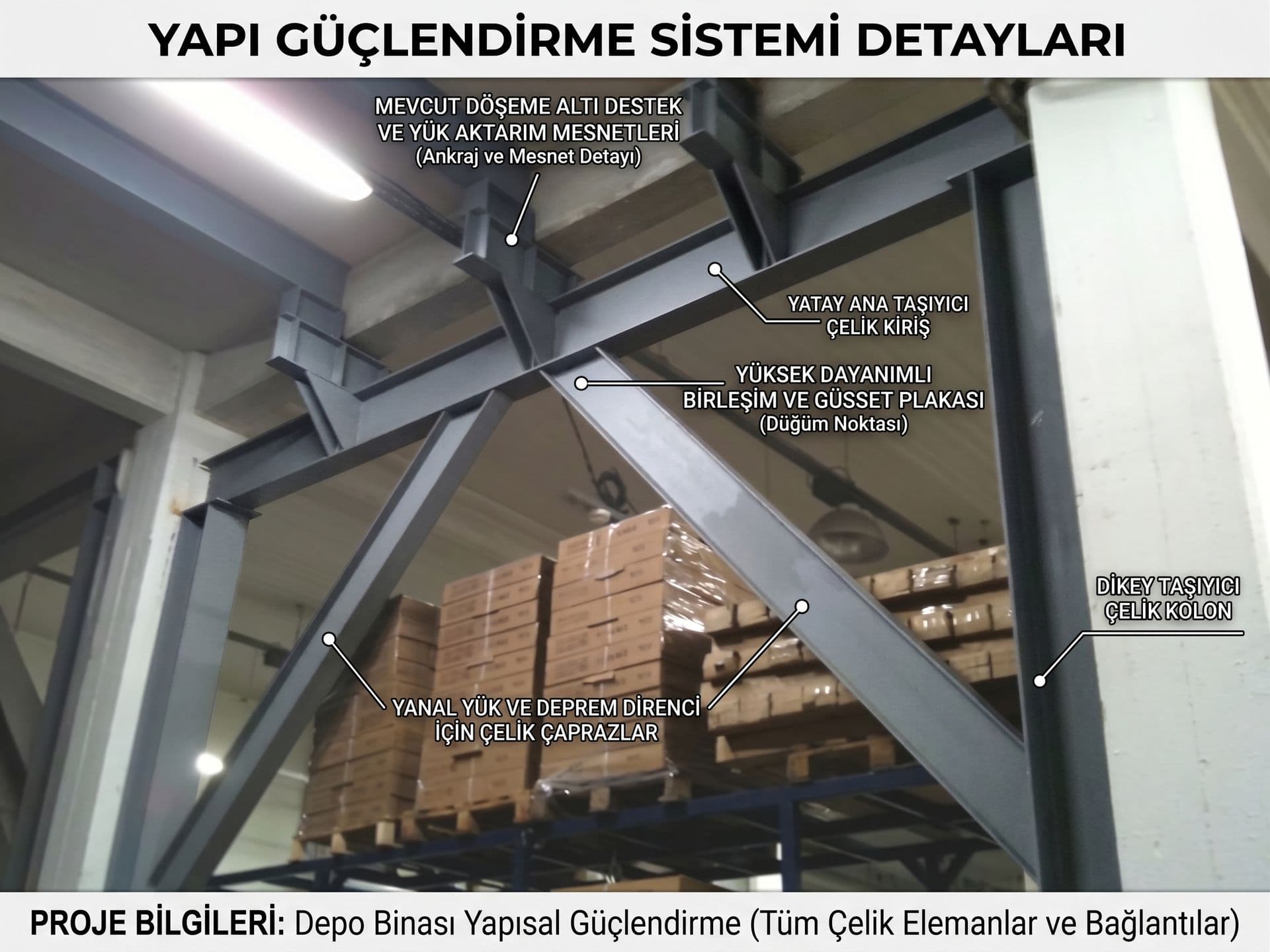 Yapı güçlendirmede çelik ve BRB sistem detayları